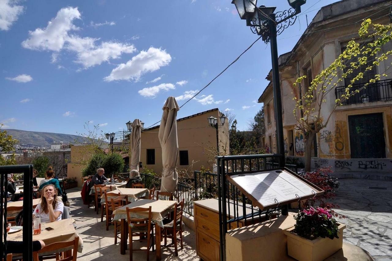 Historic Plaka Leilighet Athen Eksteriør bilde