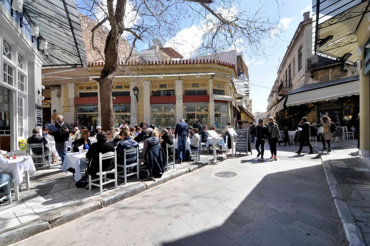 Historic Plaka Leilighet Athen Eksteriør bilde